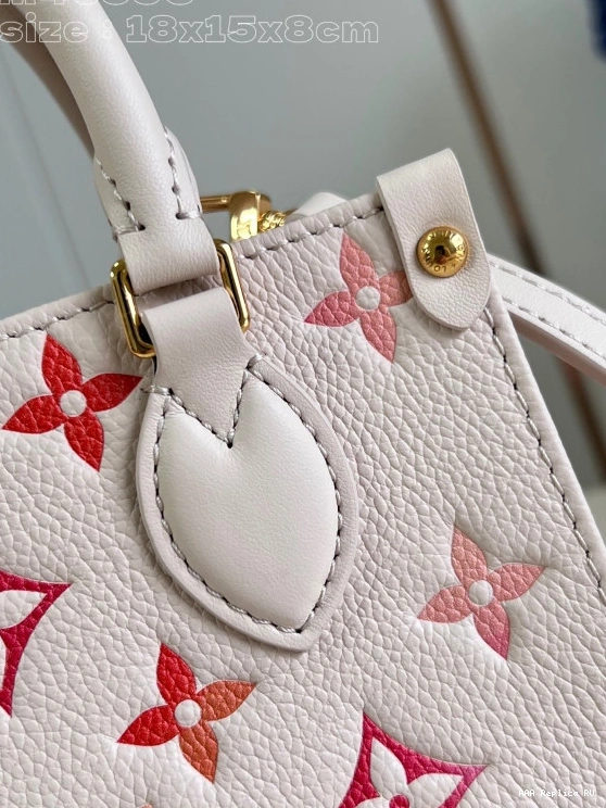 Aaa replica bags ONTHEGO LOUIS BB-18*15*8.5cm VUITTON 0811